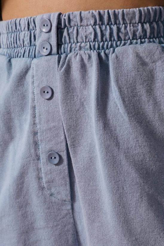MissPap Acid Wash Button Front Shorts 6