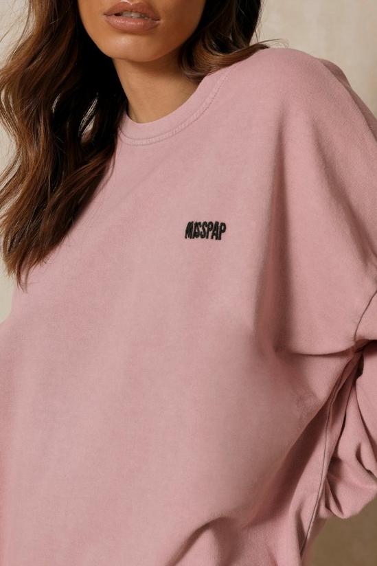 MissPap Misspap Branded Acid Wash Sweatshirt 6
