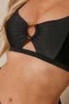 MissPap Ring Detail High Waisted Bikini Set thumbnail 2