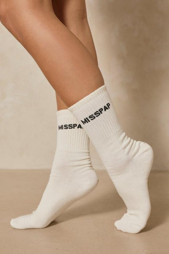 MissPap Misspap Branded Sock 1