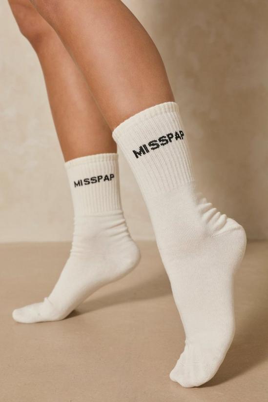 MissPap Misspap Branded Sock 2