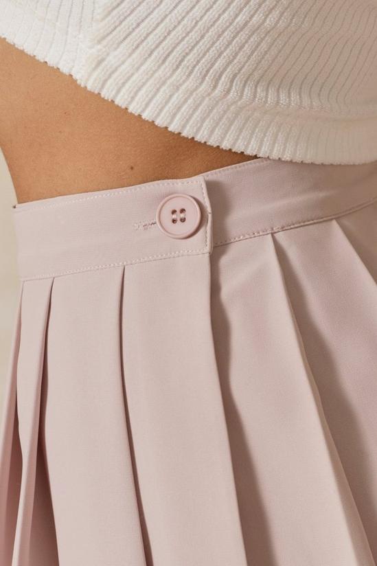 MissPap Button Detail Tennis Skirt 5