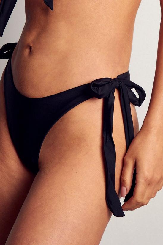 MissPap Tie Side Thong Bikini Bottom 2