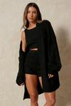 MissPap Slouchy Cable Knit Shorts Co-ord thumbnail 5