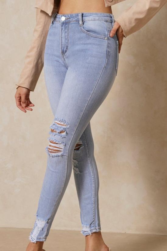 MissPap Distressed Skinny Jeans 2
