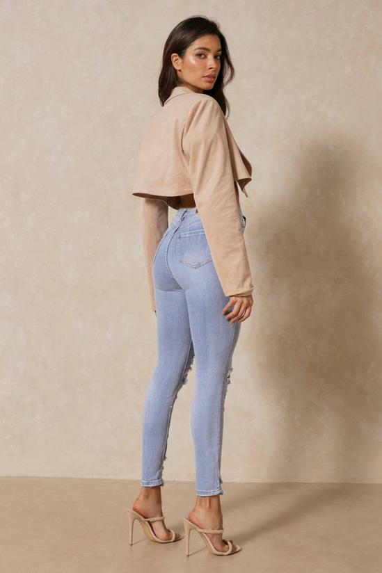 MissPap Distressed Skinny Jeans 3