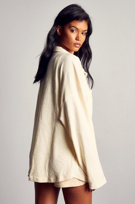 MissPap Towelling Oversized Shirt 3