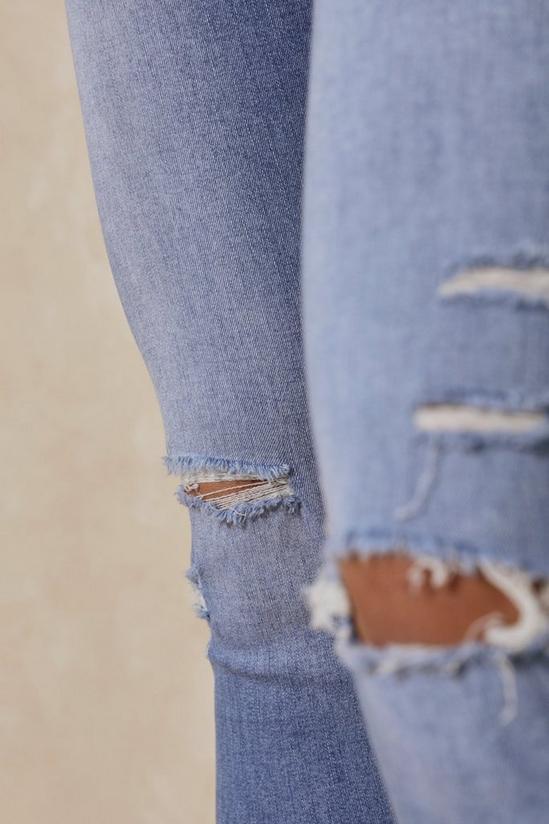 MissPap Knee Rip Detail Skinny Jean 6