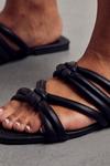 MissPap Leather Look Knotted Sandal thumbnail 2