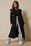MissPap Sleeveless Double Breasted Trench Coat thumbnail 5