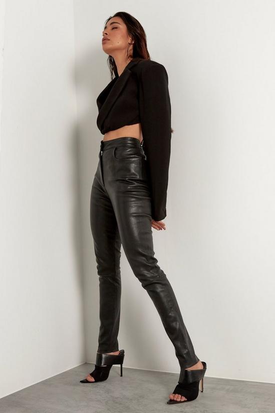 MissPap Premium Leather Skinny Trousers 1