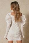 MissPap Broderie Anglaise Puff Sleeve Mini Dress thumbnail 3