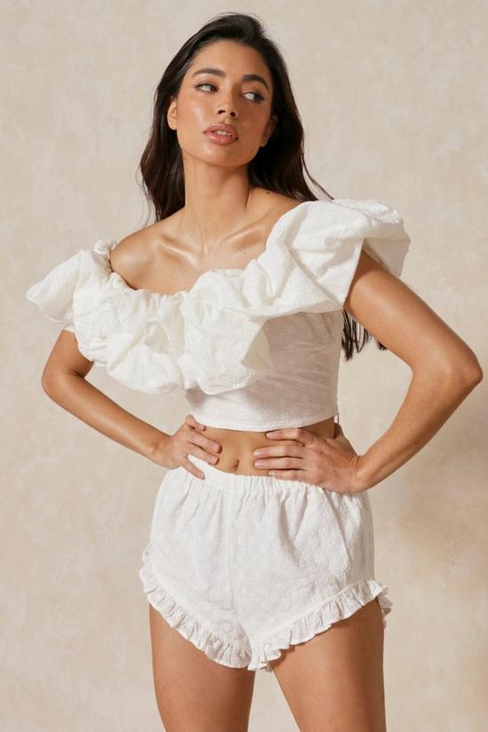 MissPap Broderie Anglaise Frill Shorts 4