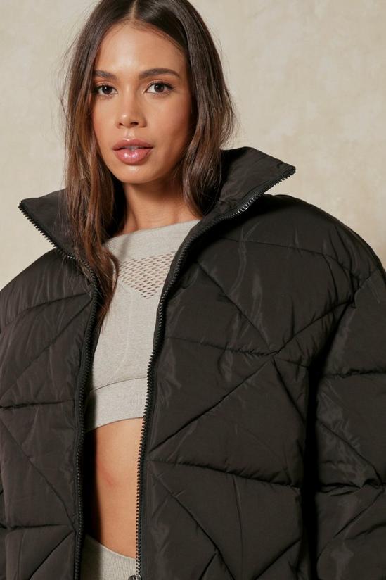 MissPap Quilted Cropped Puffer Coat 6