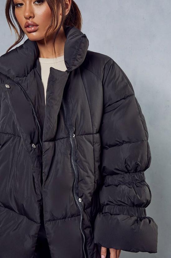MissPap Gathered Detail Oversized Puffer 5