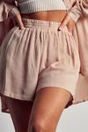 MissPap Crinkle Relaxed Sheer Shorts thumbnail 2