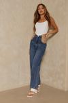MissPap Jean With Cut Out Chain Detail thumbnail 1