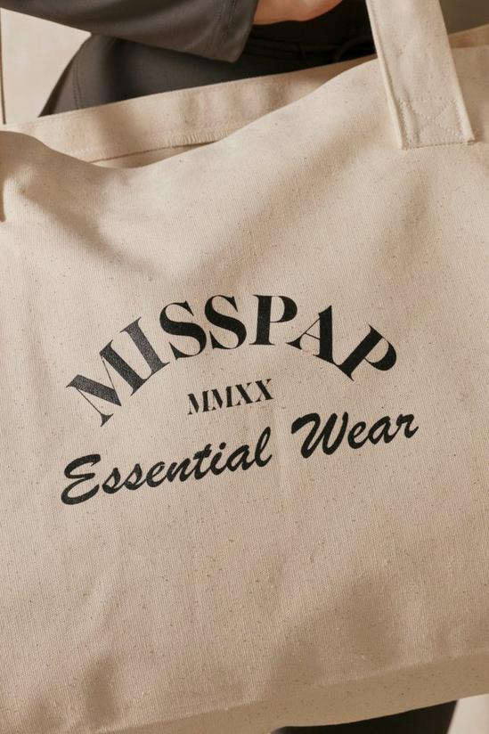 MissPap Oversized Misspap Canvas Tote Bag 2