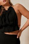 MissPap Ruffle Knitted Bandeau Top thumbnail 5