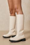 MissPap Chunky Sole Knee High Boots thumbnail 1