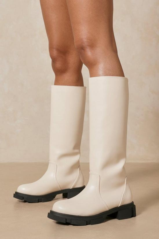 MissPap Chunky Sole Knee High Boots 1