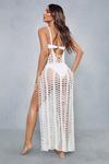 MissPap Strappy Split Front Maxi Dress Cover Up thumbnail 3