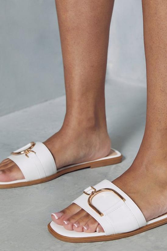 MissPap Metal Detail Sandals 2