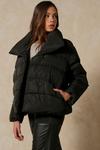 MissPap Extreme Oversized Collar Puffer Coat thumbnail 1
