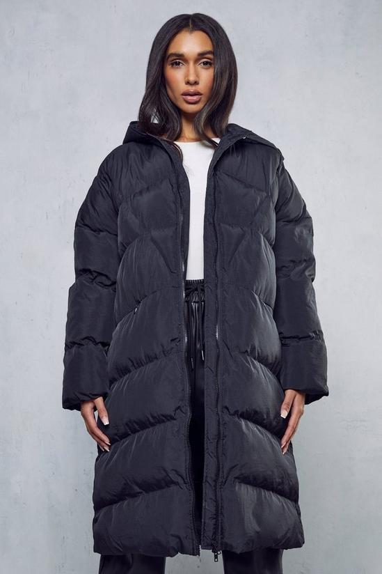 MissPap Oversized Hooded Maxi Puffer Coat 1