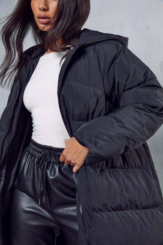 MissPap Oversized Hooded Maxi Puffer Coat 2