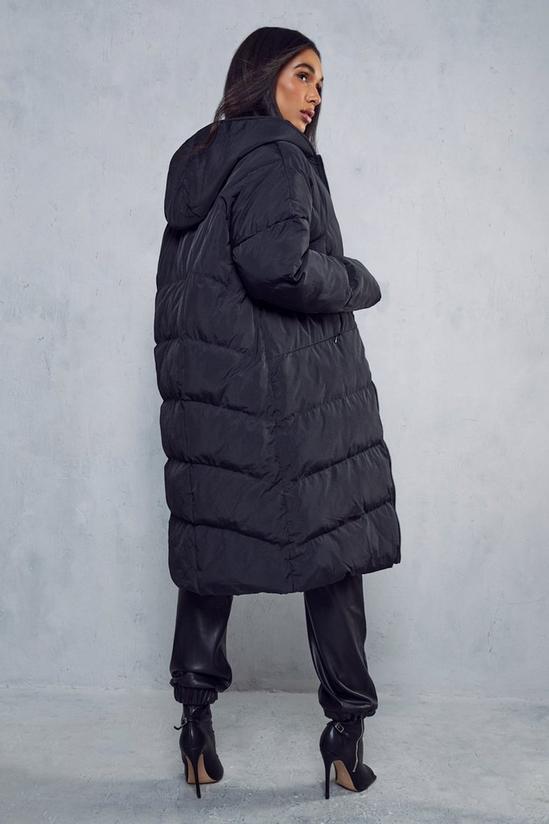 MissPap Oversized Hooded Maxi Puffer Coat 3