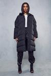 MissPap Oversized Hooded Maxi Puffer Coat thumbnail 4