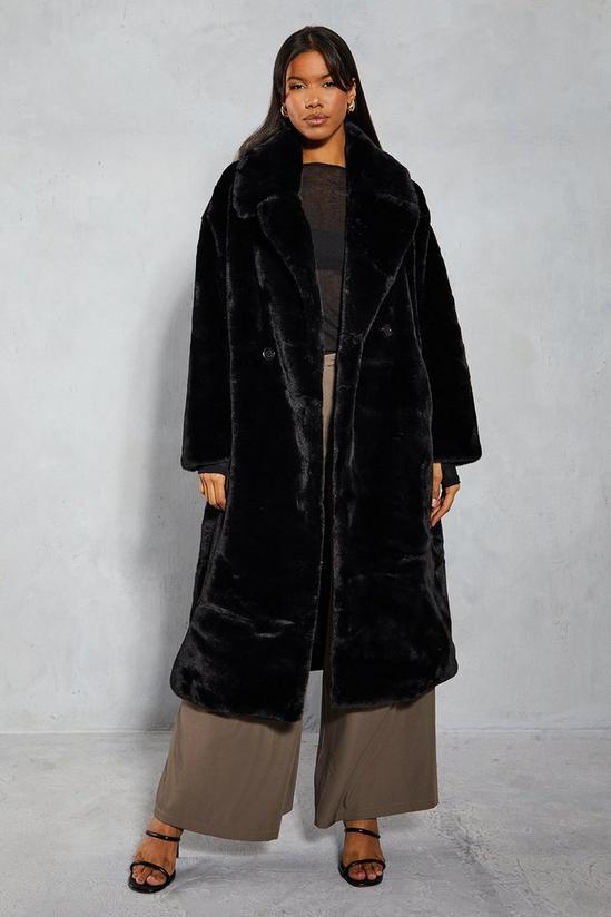 MissPap Faux Fur Maxi Coat 1