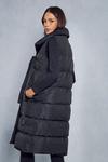 MissPap Oversized Collared Maxi Puffer Gilet thumbnail 3