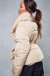 MissPap Oversized Collared Puffer Coat thumbnail 3