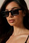 MissPap Rectangle Thick Frame Sunglasses thumbnail 1