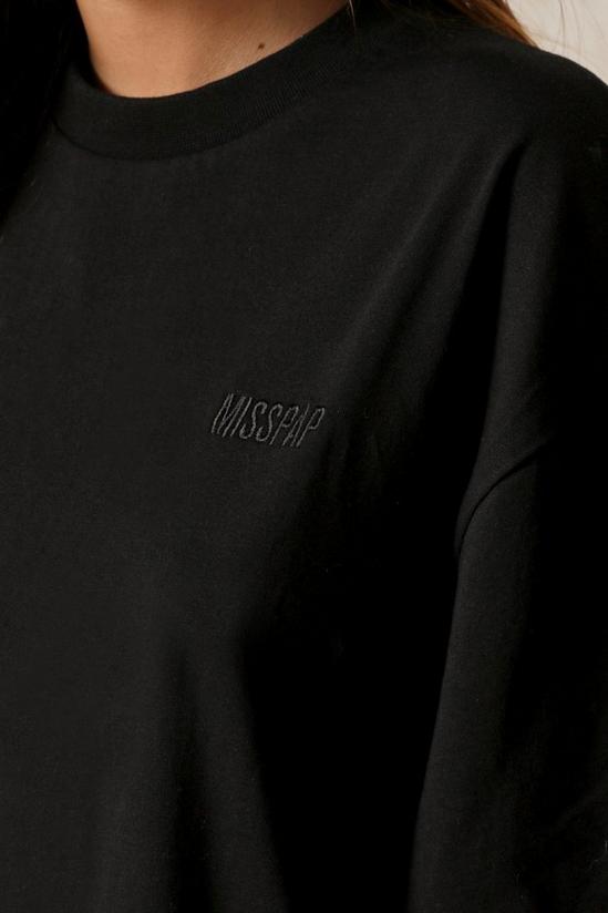 MissPap Misspap Embroidered Oversized T 2