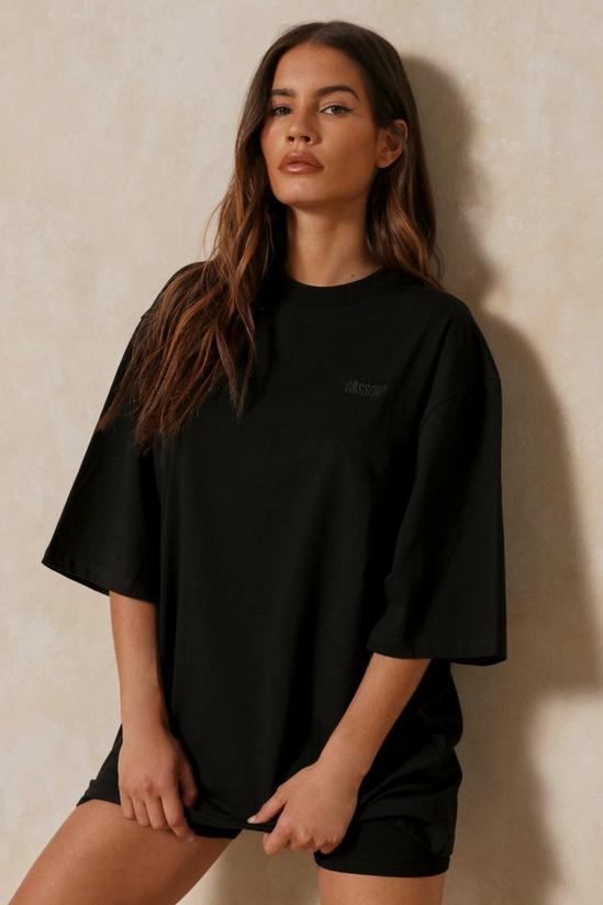 MissPap Misspap Embroidered Oversized T 6