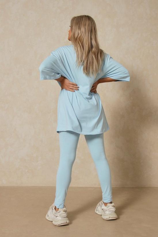 Missguided MSGD co-ord legging with deep waistband in teal