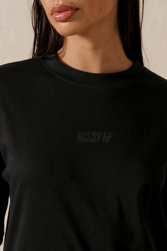 MissPap Misspap Oversized T Shirt & Shorts Co-ord 2