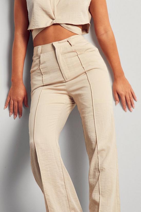 MissPap Linen Look Pocket Detail Trouser 5