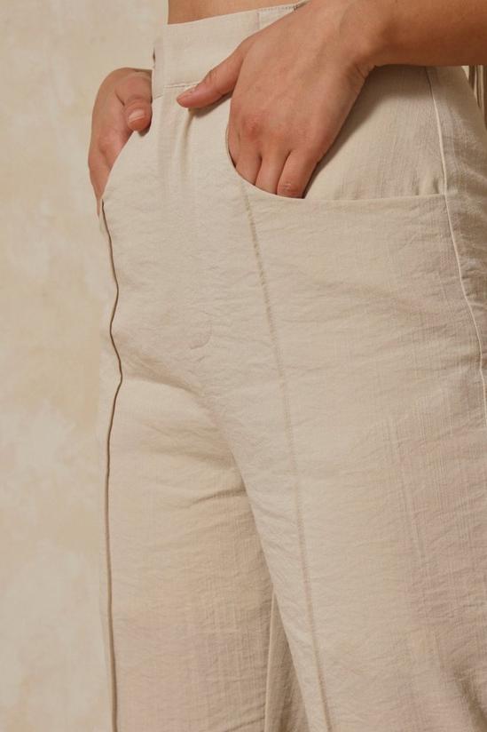 MissPap Linen Look Pocket Detail Trouser 6