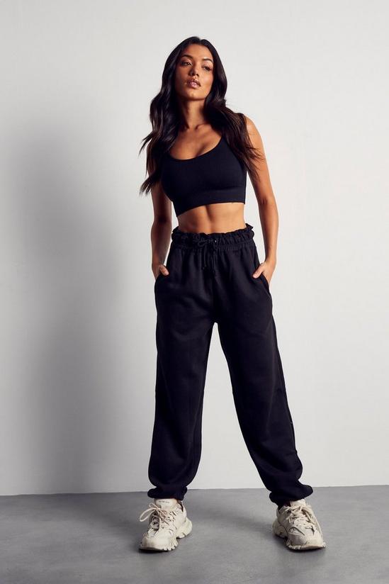 MissPap Ruched Waist Oversized Soft Jogger 4