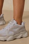 MissPap Wide Fit Chunky Panelled Trainers thumbnail 2