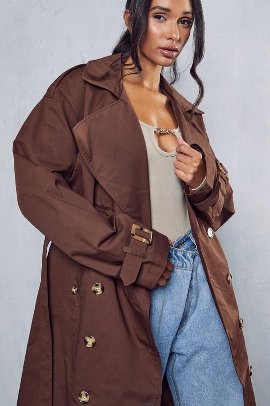 MissPap Oversized Belted Trench Coat 5