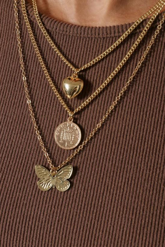 MissPap Butterfly Layered Necklace 2