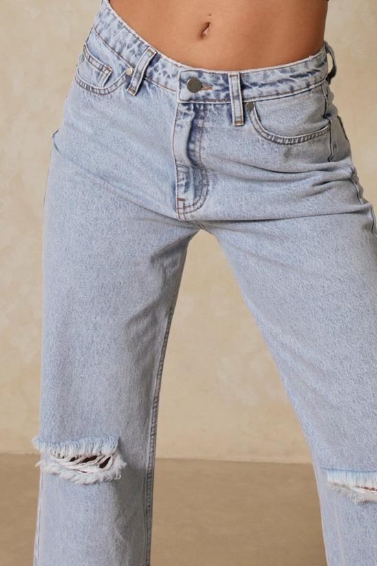 MissPap Baggy Rip Detail Jeans 6