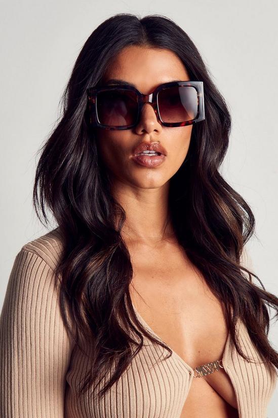 MissPap Oversized Rectangle Sunglasses 1