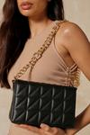 MissPap Quilted Chunky Chain Detail Shoulder Bag thumbnail 2