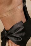 MissPap Bow Detail Heeled Mules thumbnail 3